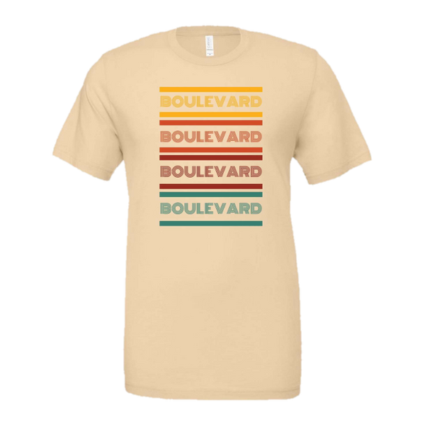 Boulevard Flower Gardens t-shirt mockup